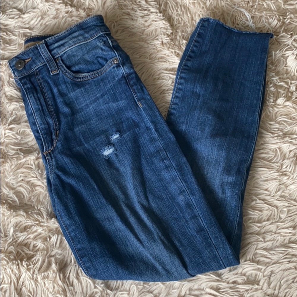 Joes high waisted ripped jeans